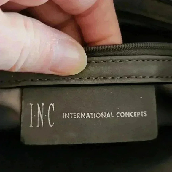 I.N.C International Concepts Woman's Gray Crossbody - Picture 10 of 12